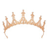 Luxusná kovová čelenka Queen Elizabeth